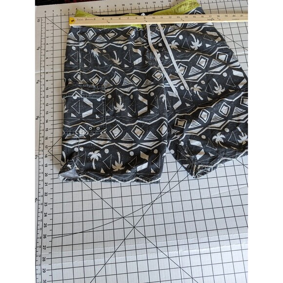 O’Neill Board Shorts Mens *Size 31* Retro Freak Gray/Black Surfing - Picture 4 of 5